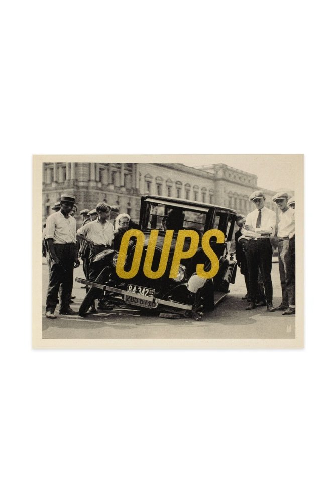 Affiche 'OUPS' | CARTE KENCRE