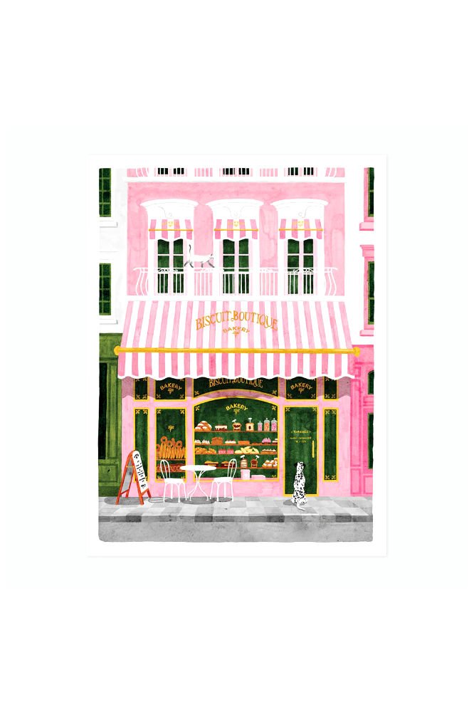 Affiche 'Pink Bakery' | ALL THE WAYS TO SAY