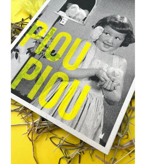 Affiche ‘Piou piou’ | CARTE KENCRE