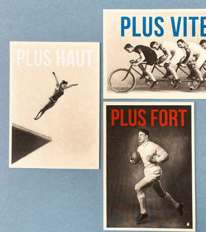 Affiche 'Plus Vite' | CARTE KENCRE