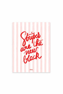 Affiche 'Stripe New Black' | ALL THE WAYS TO SAY