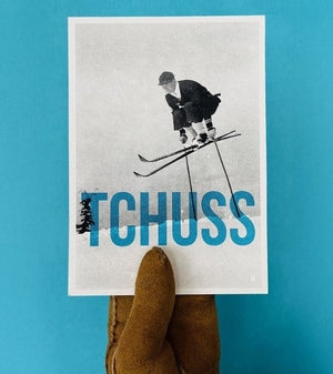 Affiche 'Tchuss' | CARTE KENCRE