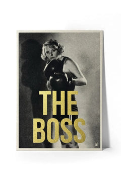 Affiche 'The Boss' | CARTE KENCRE