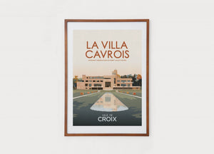 Affiche de la Villa Cavrois 50x70cm | I FOLLOWED THE BIRDS