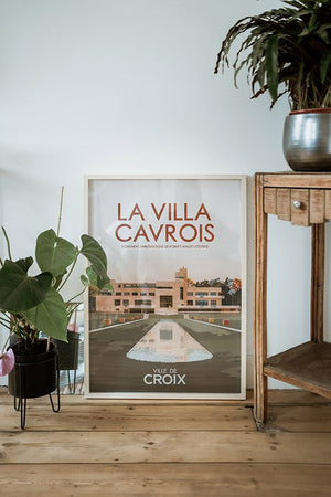 Affiche de la Villa Cavrois 50x70cm | I FOLLOWED THE BIRDS