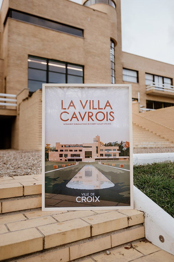 Affiche de la Villa Cavrois 50x70cm | I FOLLOWED THE BIRDS