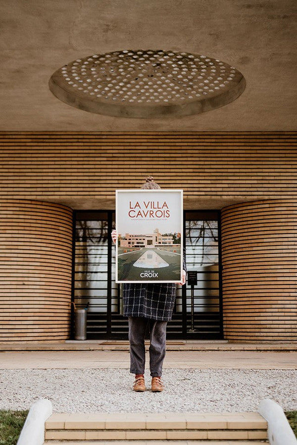 Affiche de la Villa Cavrois 50x70cm | I FOLLOWED THE BIRDS