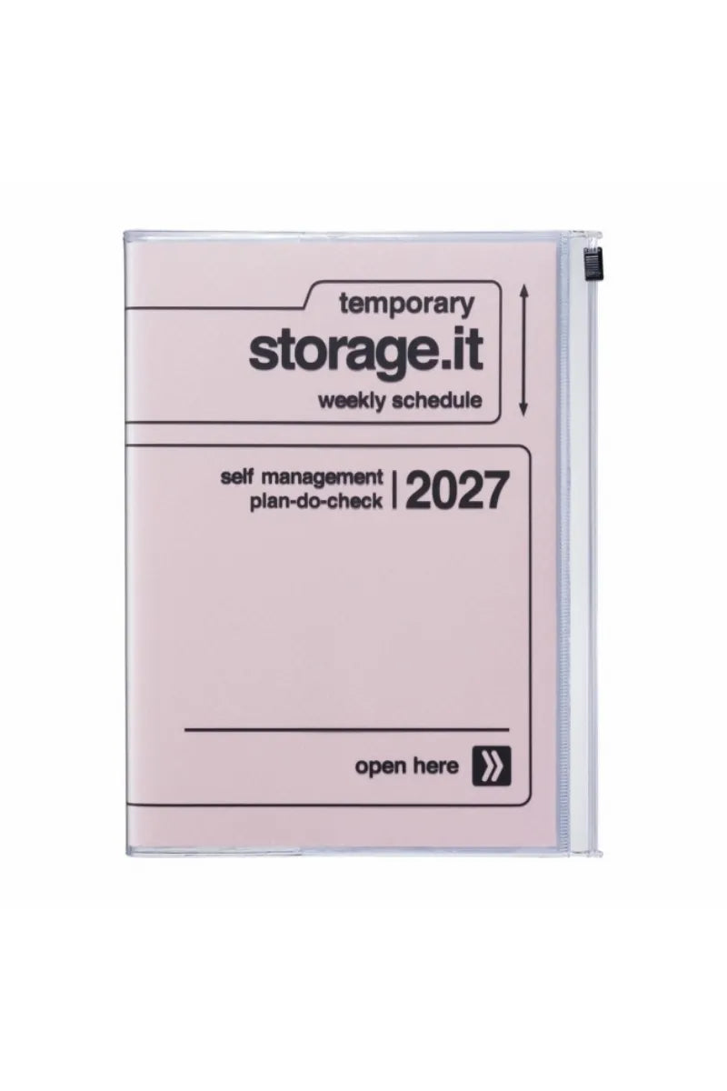 Agenda A5 ‘Storage' Pink 2026/2027 | MARK'S
