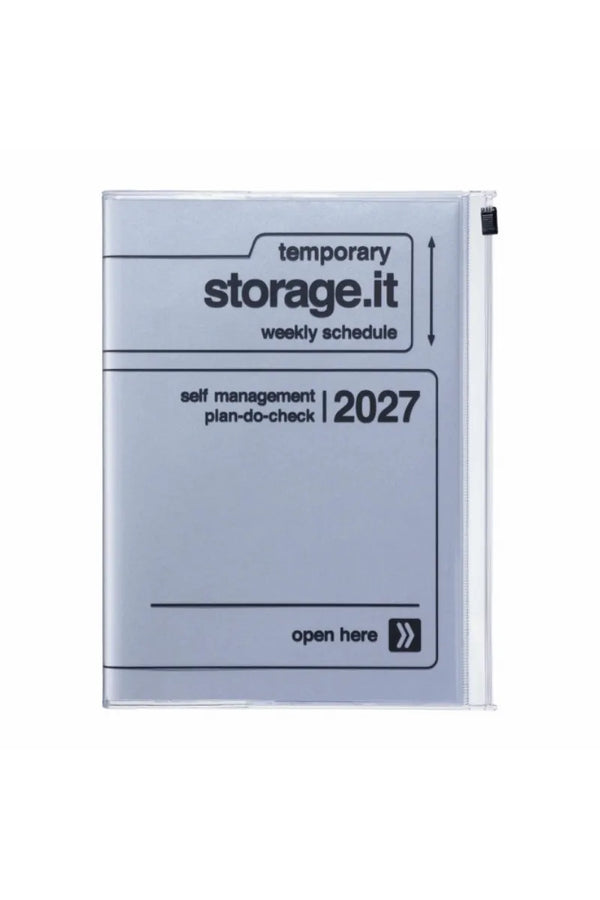 Agenda A5 ‘Storage' Silver 2026/2027 | MARK'S