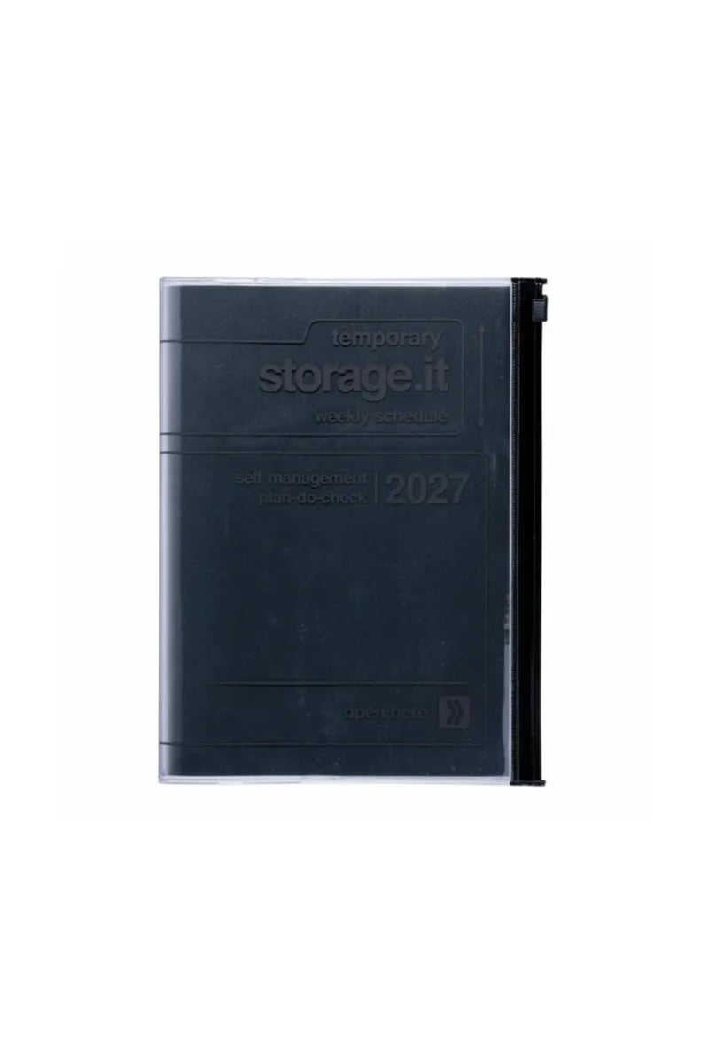 Agenda A6 'Storage' Black 2026/2027 | MARK'S