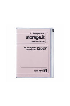 Agenda A6 'Storage' Pink 2026/2027 | MARK'S
