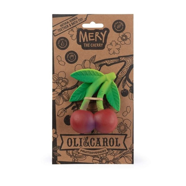 Anneau de dentition 'Mery' La cerise | OLI & CAROL