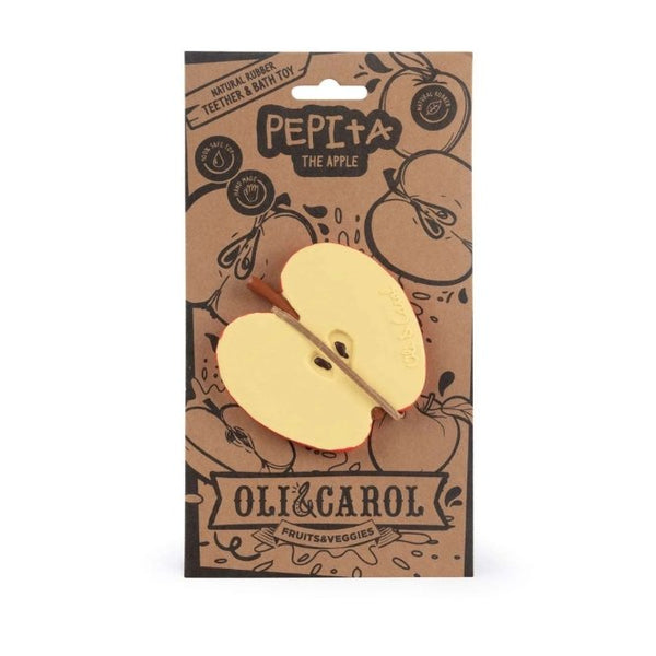 Anneau de dentition 'Pépita' La pomme | OLI & CAROL