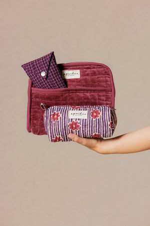 Enveloppe ‘Sunny' Khadi Taffeta | APACHES COLLECTIONS