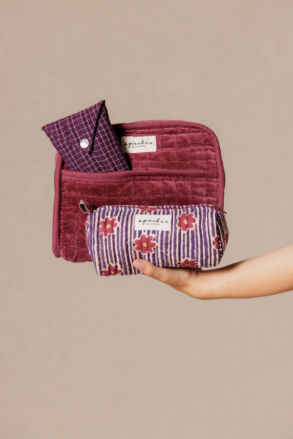 Enveloppe ‘Sunny' Khadi Taffeta | APACHES COLLECTIONS