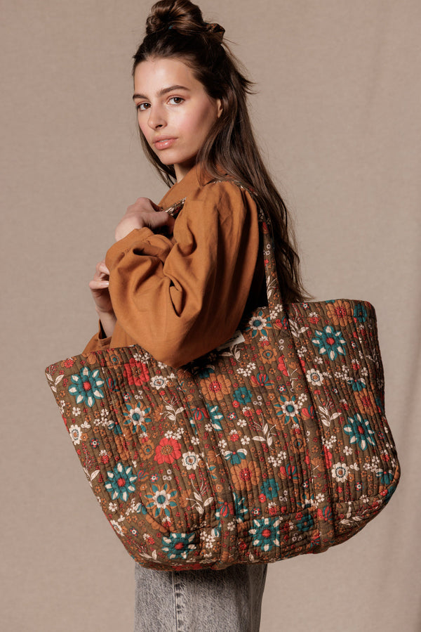 Sac cabas Samba Bolero Fougere - Apaches Collections - vue 2