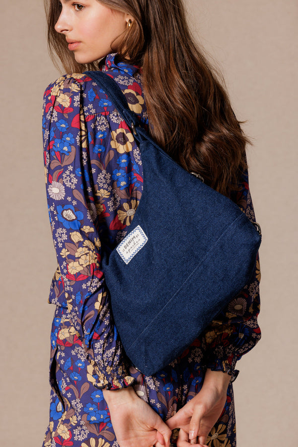 Sac Radhika Denim Foncé Deep Marine - Apaches Collections - vue 2