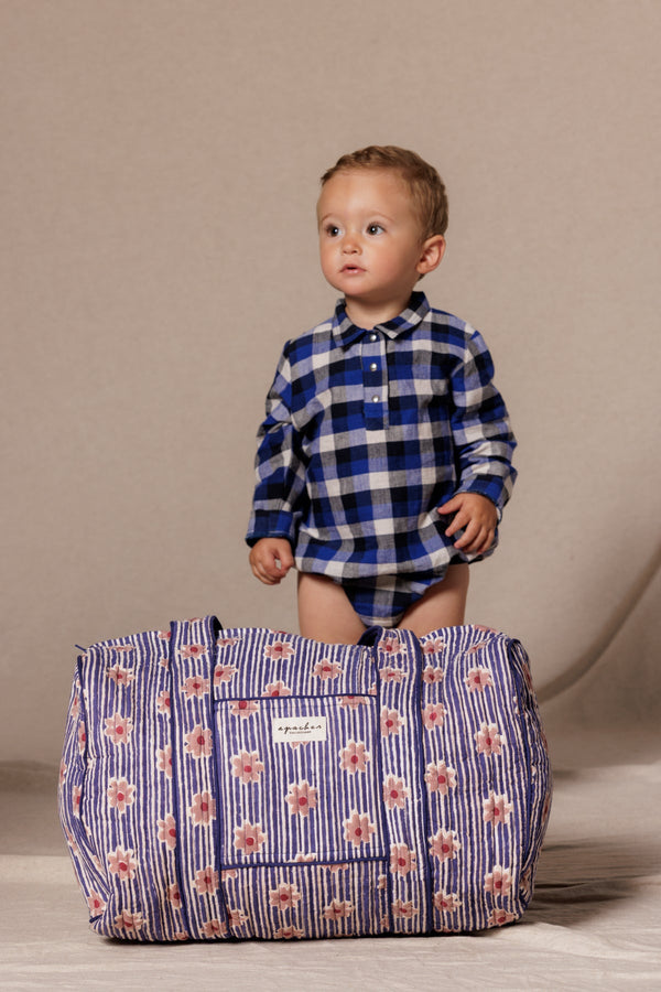 Sac Buddha Anna Indigo - Apaches Collections - vue 4