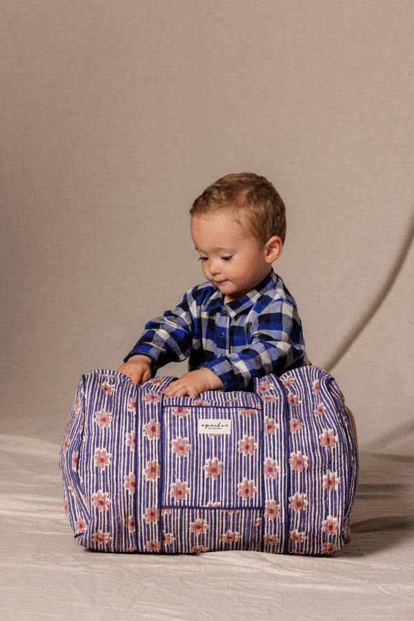 Sac Buddha Anna Indigo - Apaches Collections - vue 2