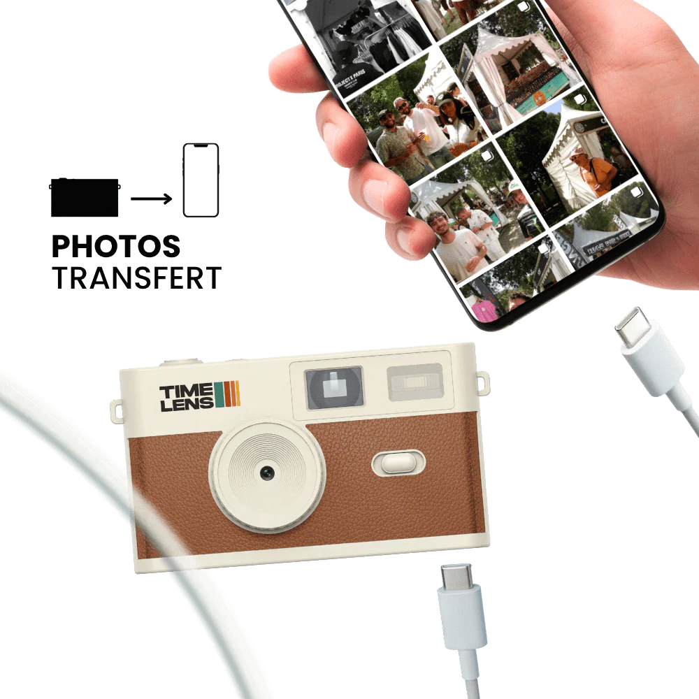 Appareil photo Cream Brown | TIMELENS