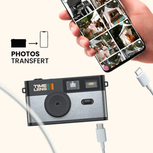 Appareil photo Pop édition 80's Silver | TIMELENS
