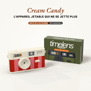 Appareil photo 'Cream Candy' - TimeLens