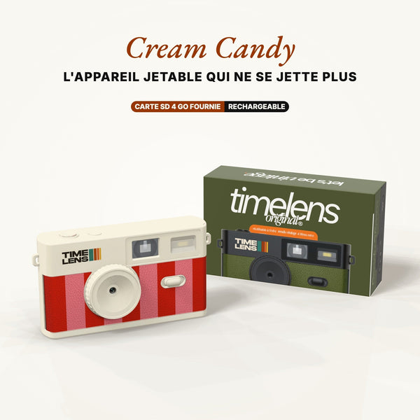 Appareil photo 'Cream Candy' - TimeLens