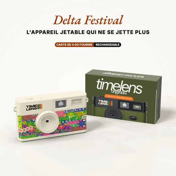 Appareil photo 'Delta Festival' Édition limitée | TIMELENS