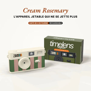 Appareil photo 'Cream Rosemary' - TimeLens