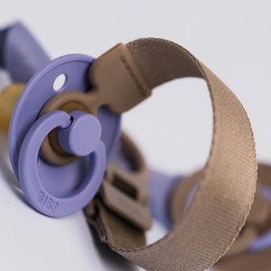Attache-tétine 'Loop' Dark Oak | BIBS