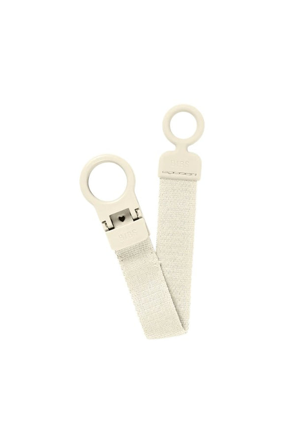 Attache-tétine 'Loop' Ivory | BIBS