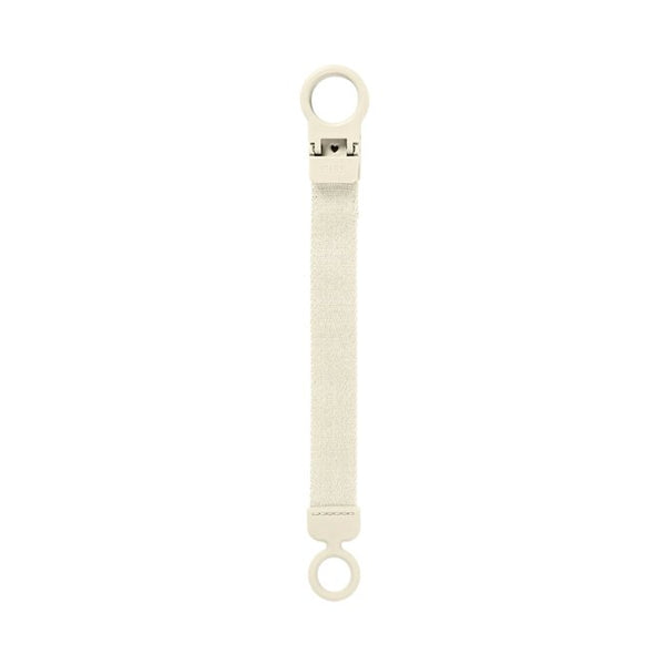 Attache-tétine 'Loop' Ivory | BIBS