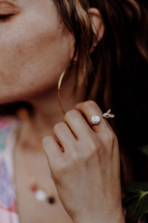 Bague 'FaceToFace' Biche & Fleur | NACH BIJOUX