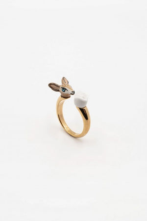 Bague 'FaceToFace' Biche & Fleur | NACH BIJOUX