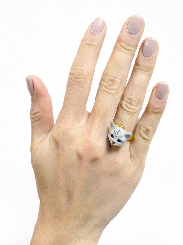 Bague Chat 'Tabby' | NACH BIJOUX