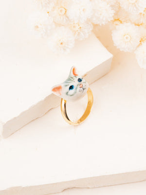 Bague Chat 'Tabby' | NACH BIJOUX