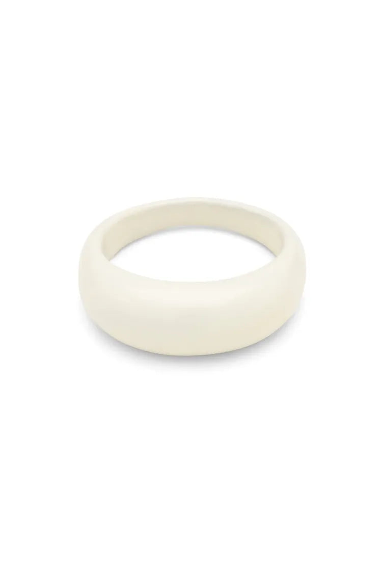 Bague 'Color Chunky' Coconut Milk | LULU COPENHAGEN