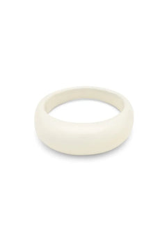 Bague 'Color Chunky' Coconut Milk | LULU COPENHAGEN