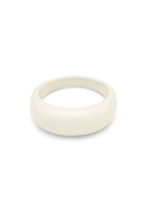 Bague 'Color Chunky' Coconut Milk | LULU COPENHAGEN