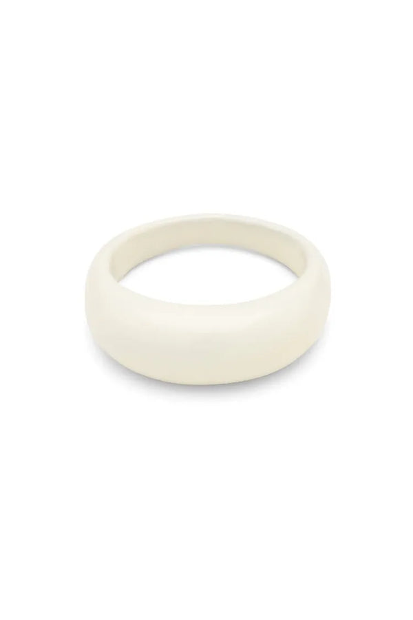 Bague 'Color Chunky' Coconut Milk | LULU COPENHAGEN