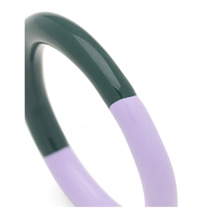 Bague 'Color Double' North Sea Green/Purple | LULU COPENHAGEN