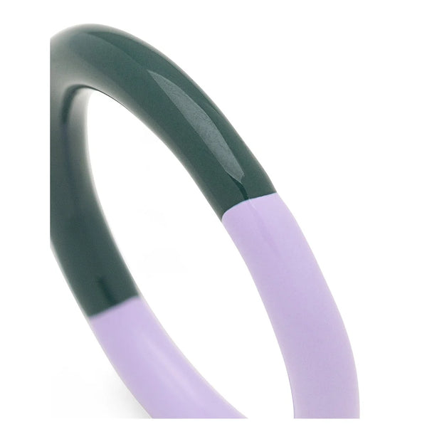 Bague 'Color Double' North Sea Green/Purple | LULU COPENHAGEN