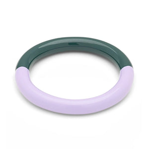 Bague 'Color Double' North Sea Green/Purple | LULU COPENHAGEN
