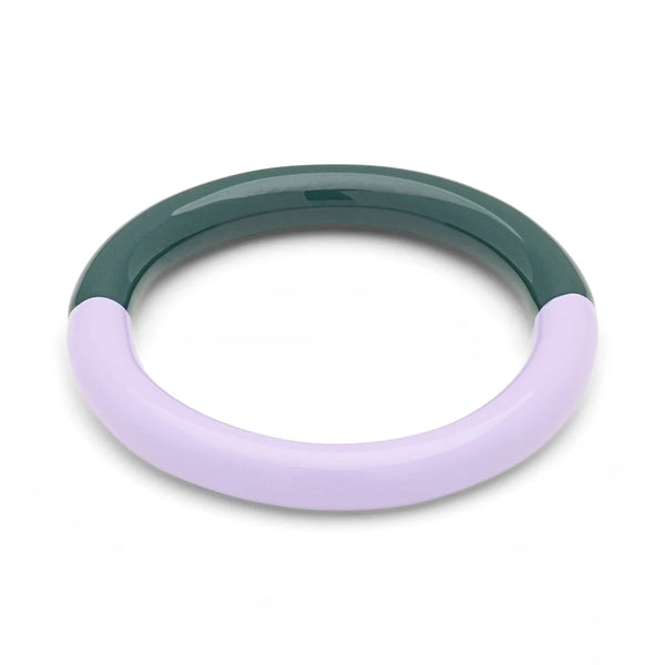 Bague 'Color Double' North Sea Green/Purple | LULU COPENHAGEN