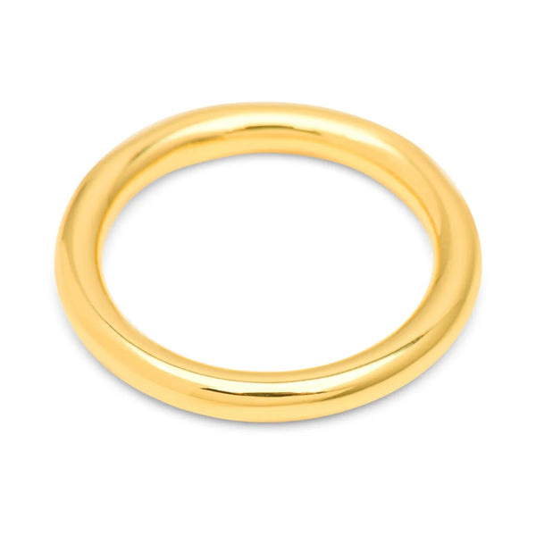 Bague 'Color' Gold plated | LULU COPENHAGEN