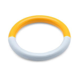 Bague 'Double Color' Skyride Blue/Sunflower | LULU COPENHAGEN
