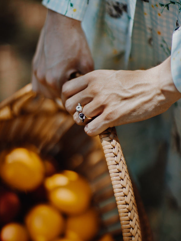 Bague 'FaceToFace' Bouledogue | NACH BIJOUX