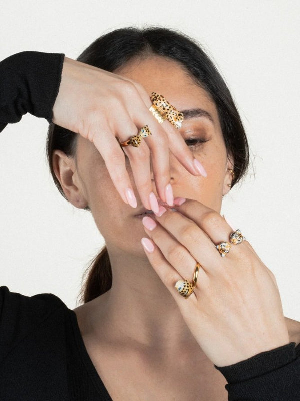 Bague 'FaceToFace' Tigre | NACH BIJOUX