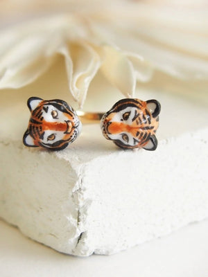 Bague 'FaceToFace' Tigre | NACH BIJOUX
