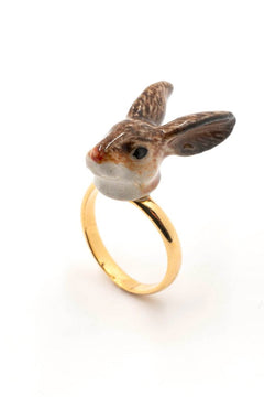 Bague Lapin brun | NACH BIJOUX